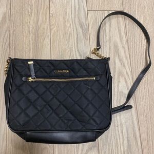 Quilted Calvin Klein Purse